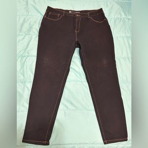 Dark washed jeans
